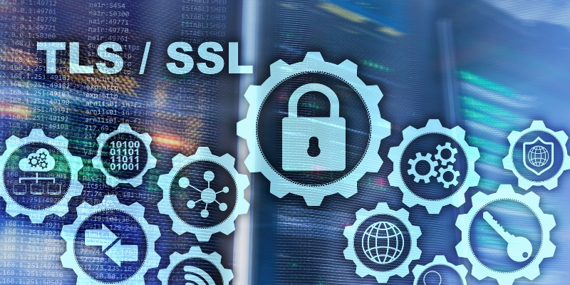 Chính sách bảo mật sử dụng mã hóa SSL/TLS