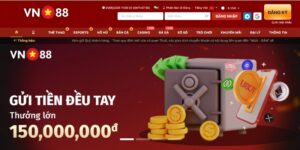 Giao diện VN88 thân thiện, đẹp mắt