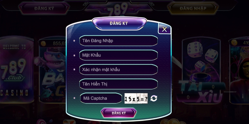 Hướng dẫn cách đăng ký tài khoản 789Club