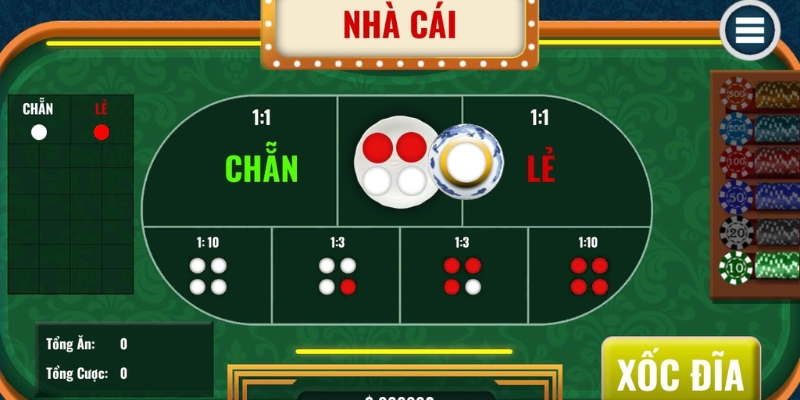 Trải nghiệm xóc đĩa tại NoHuClub